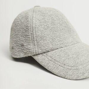 NWOT Mango Textured Ball Cap Grey